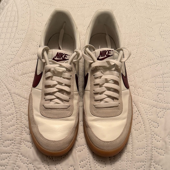 Nike Other - Nike Men's White and Burgundy Killshot Sneakers